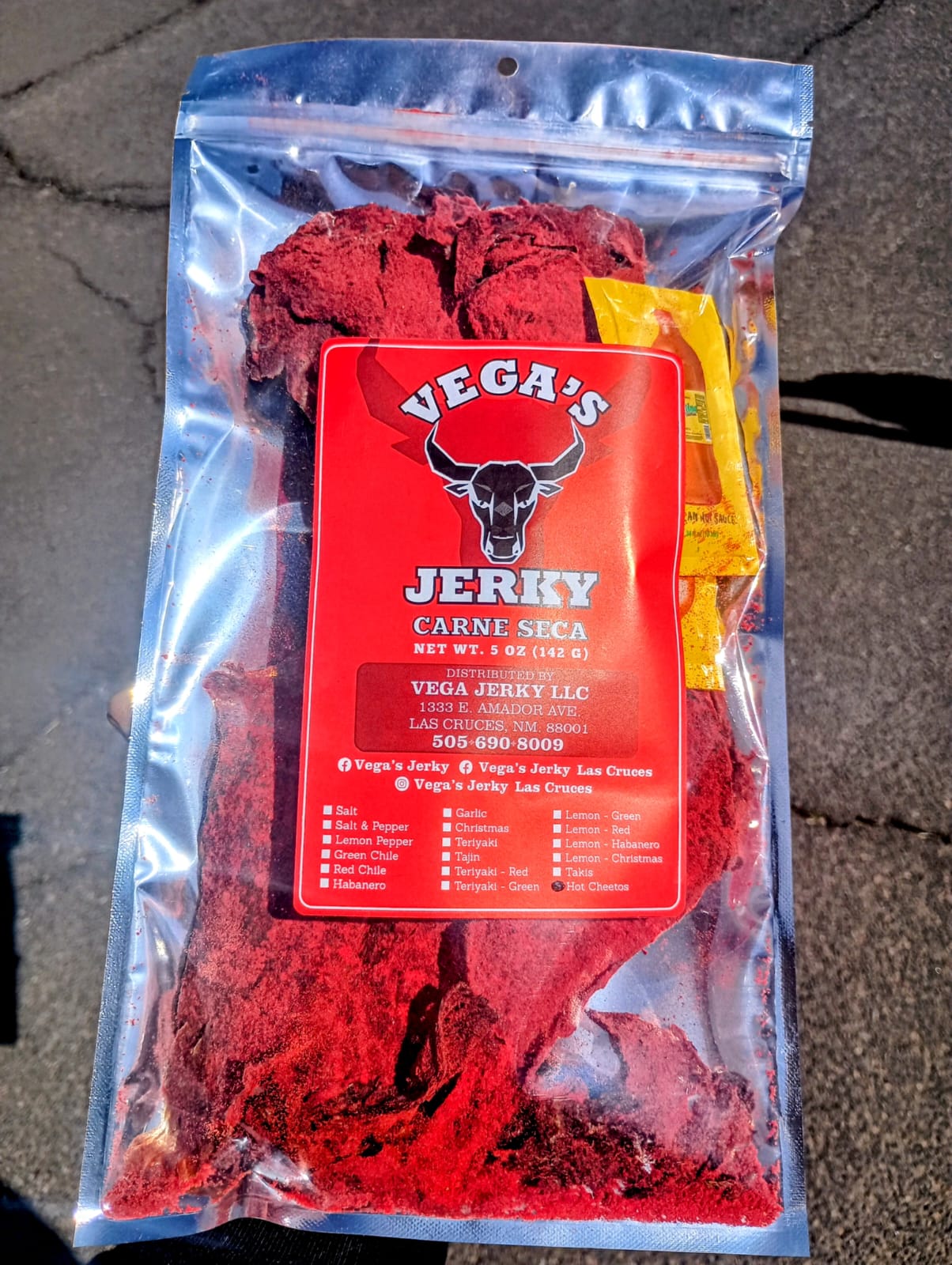 CARNE SECA HEAT / FLAKIS FUEGO