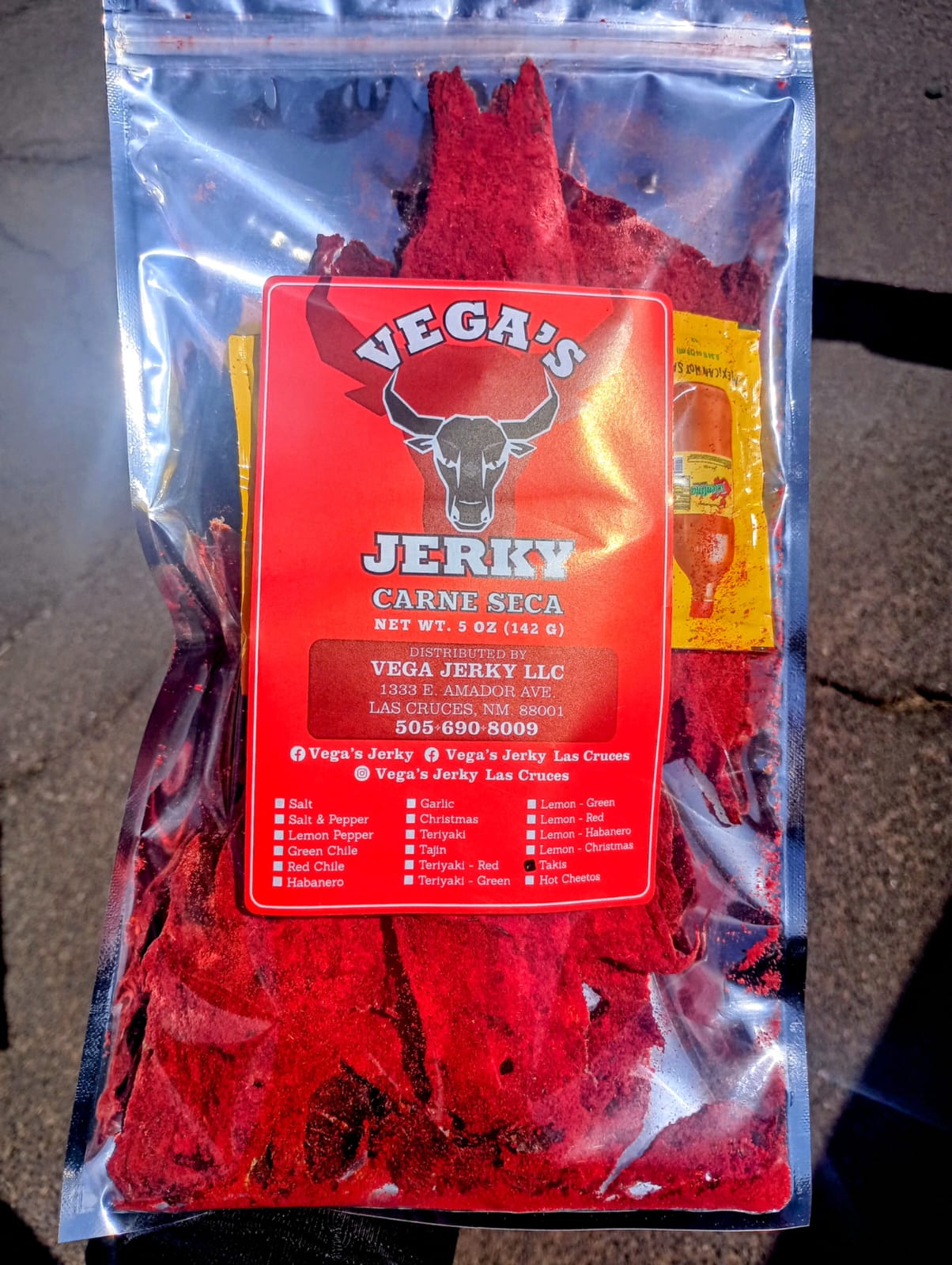 CARNE SECA HEAT / FLAKIS FUEGO