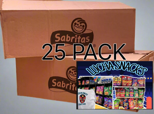 LUCHABOX PAPITAS MEXICANAS 🇲🇽 25 pack 📦 TU ESCOGES LOS SABORES